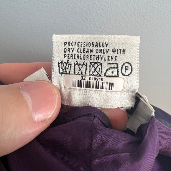 Carlisle Womens 10 Vintage 100% Silk Shantung High Waisted Formal Party Pants - Picture 7 of 11